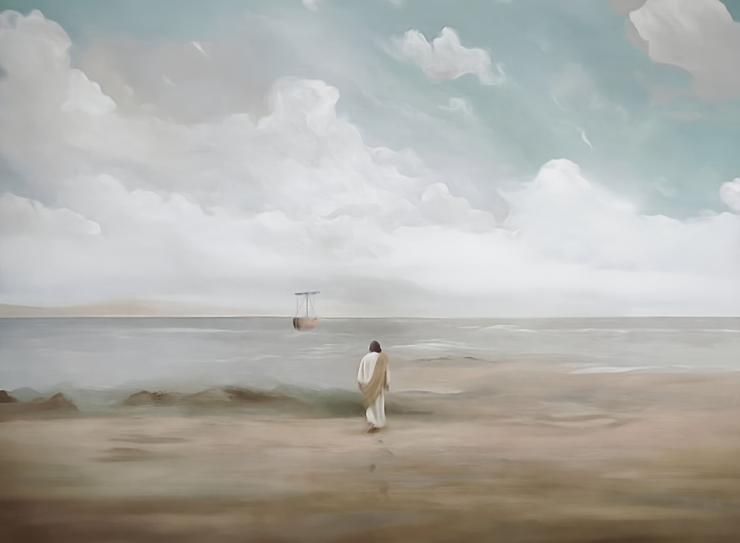 The Call By The Shore - Print