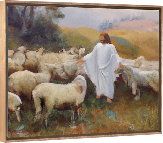 The Good Shepherd - Canvas