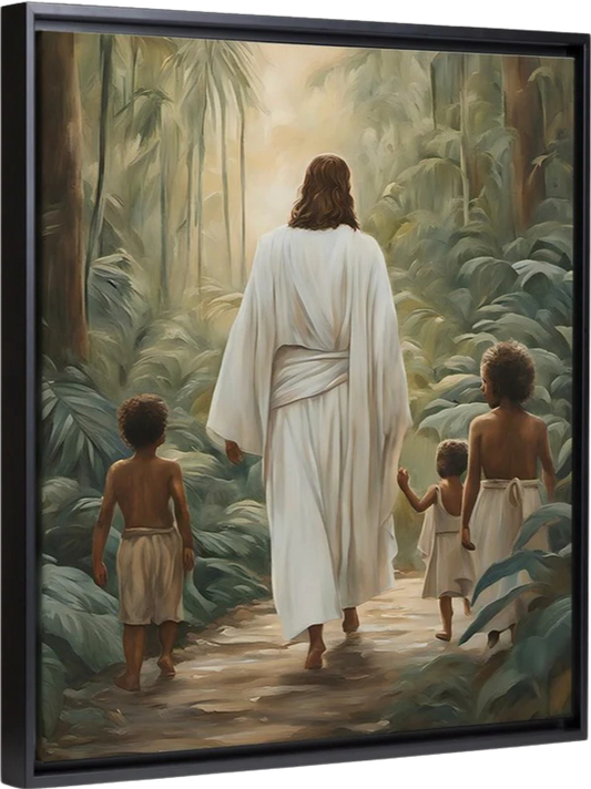 Sentier de la grâce - Toile
