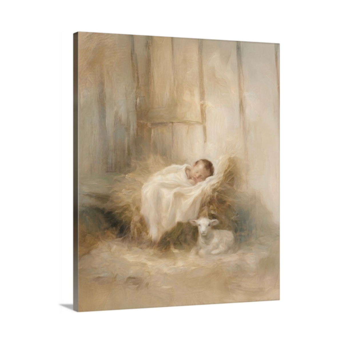 Away In a Manger - Canvas