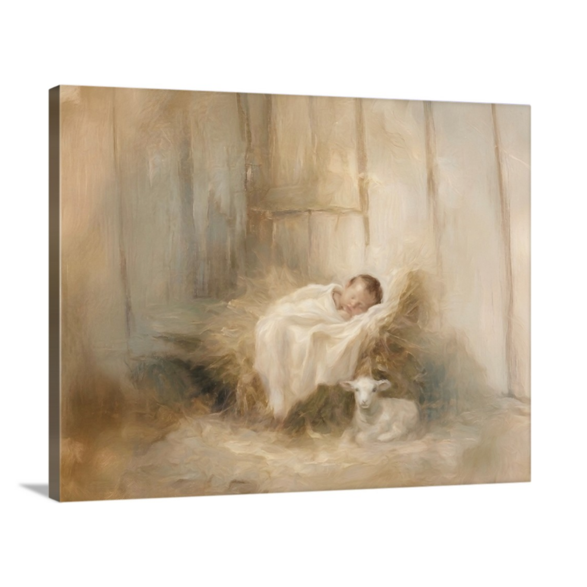 Away In a Manger - Canvas