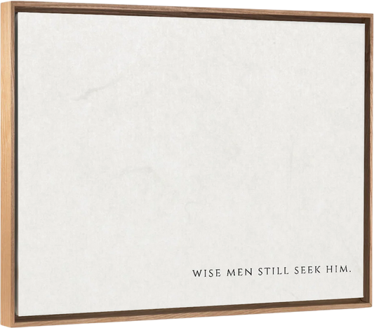 Wise Men Still Seek Him - Canvas