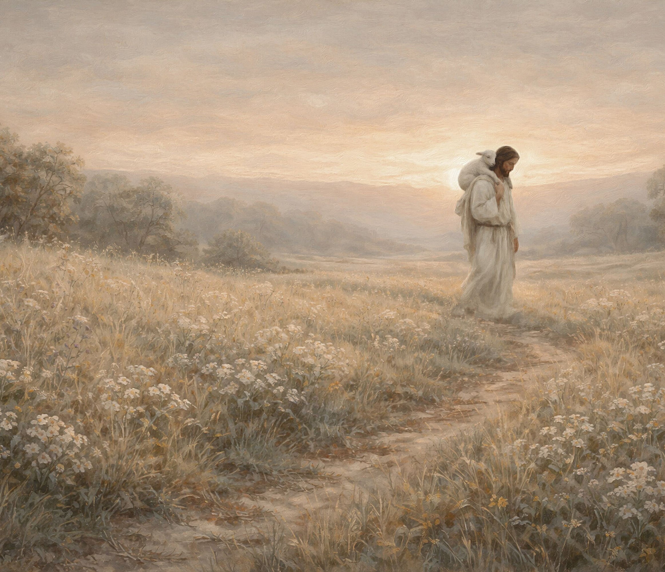 Cleanpath Christian Along the Narrow Path Print – Christian Wall Art – Light Your Home