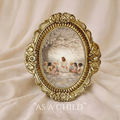 The Heirloom Oval Frame - 12x14