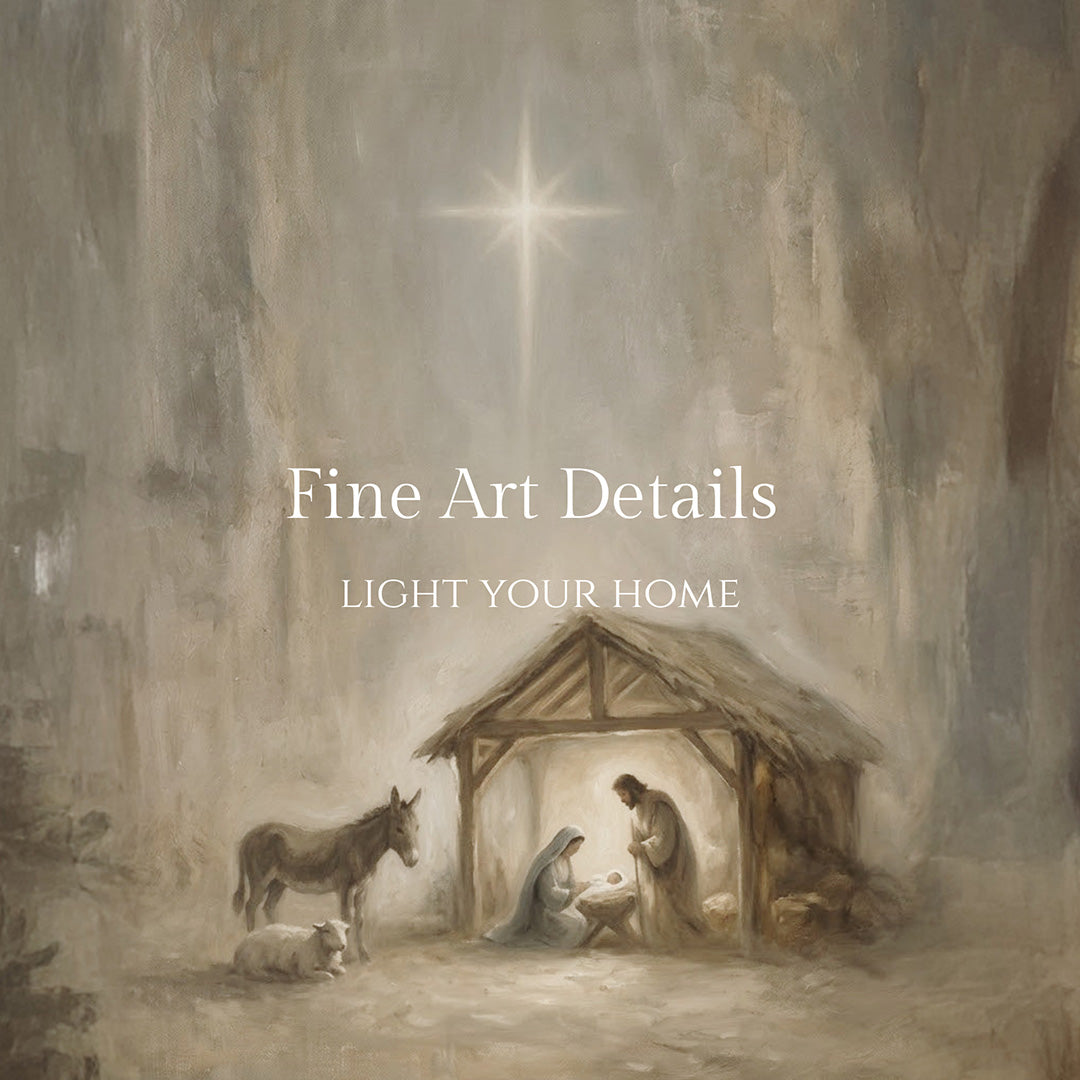 At the Manger - Print