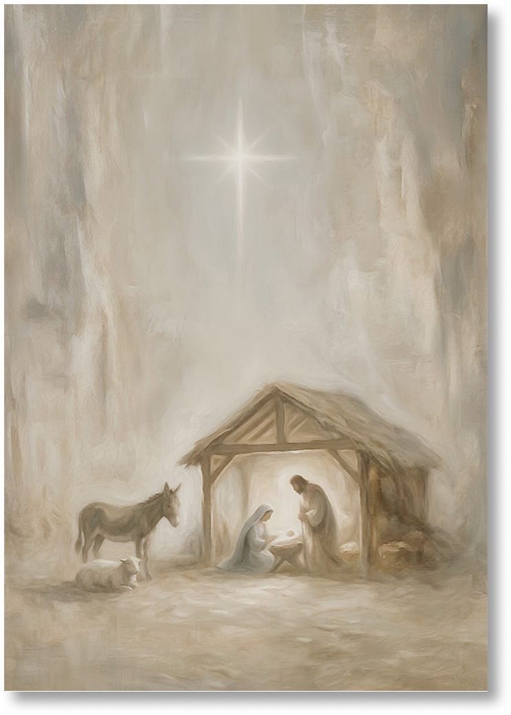At The Manger | Edition 2 - Print