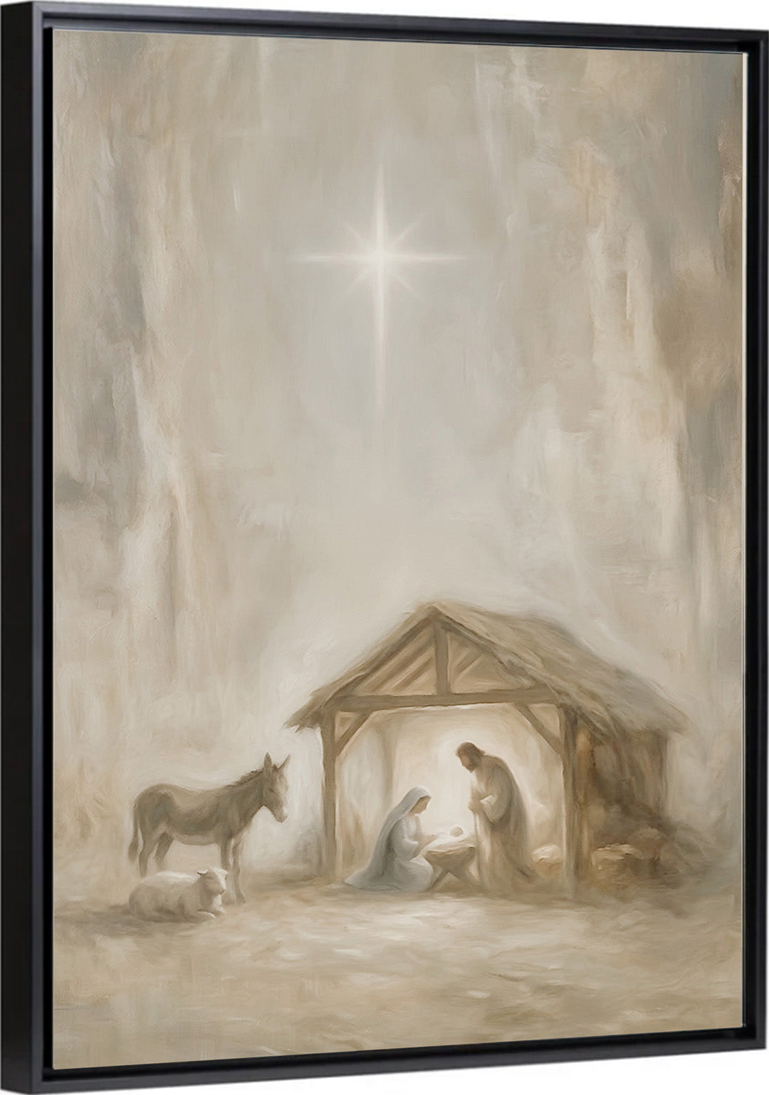 At The Manger | Edition 2 - Canvas