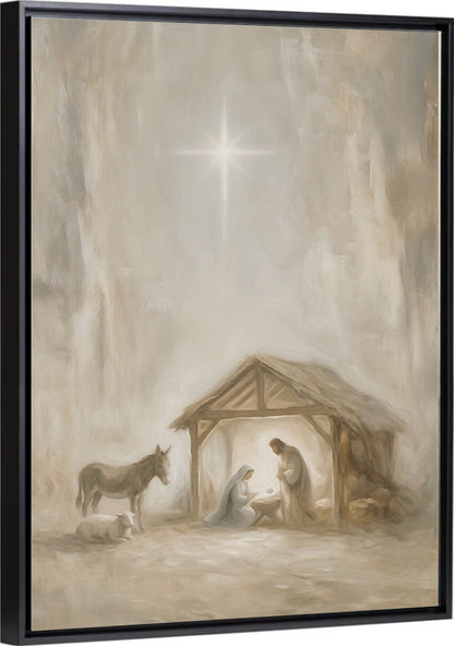 At The Manger | Edition 2 - Canvas