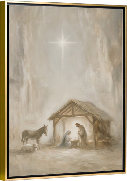 At The Manger | Edition 2 - Canvas
