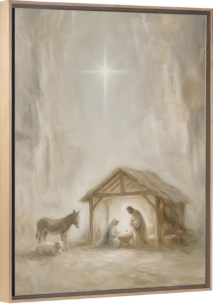 At The Manger | Edition 2 - Canvas