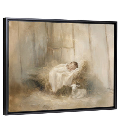 Away In a Manger - Canvas