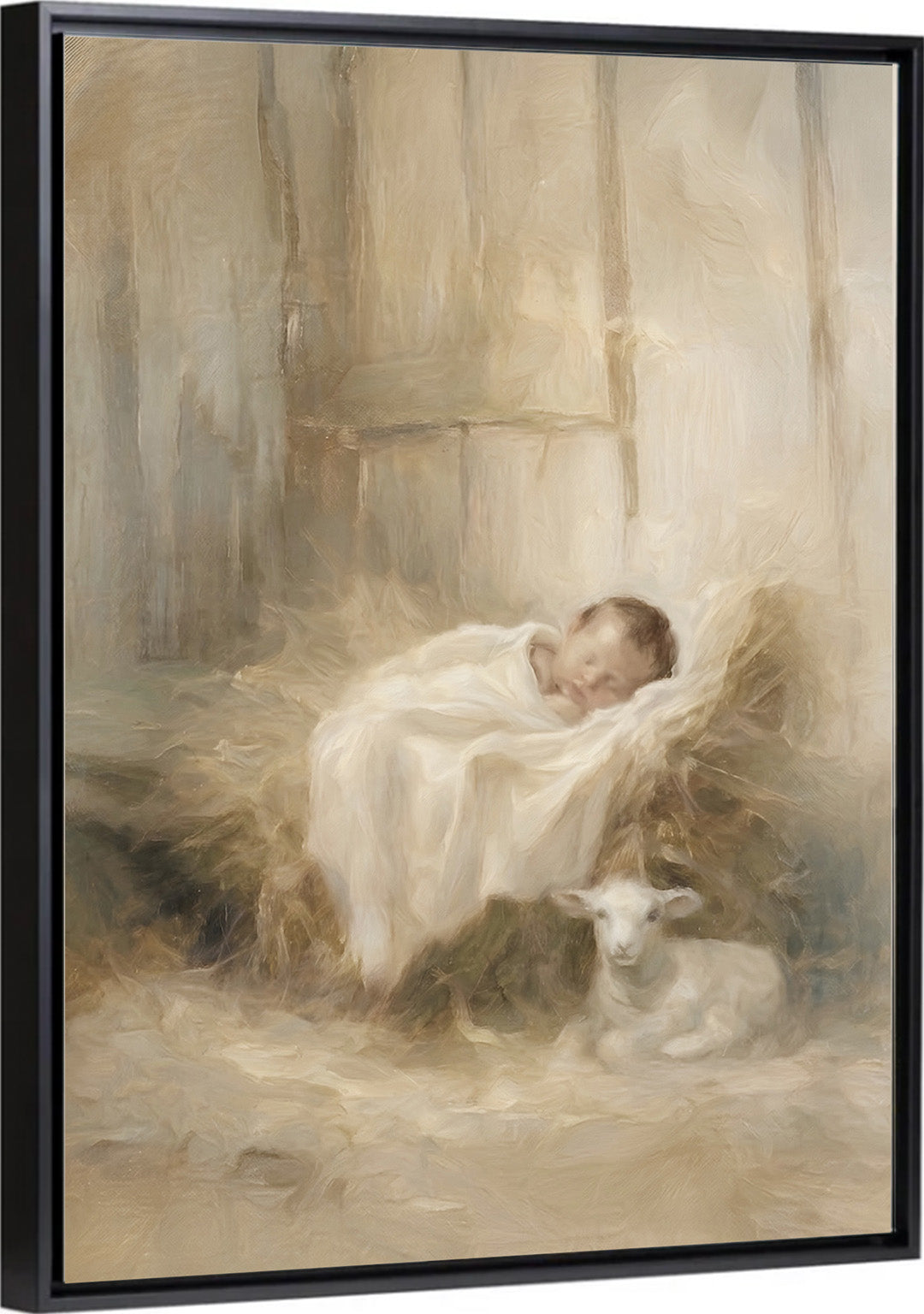 Away In a Manger - Canvas
