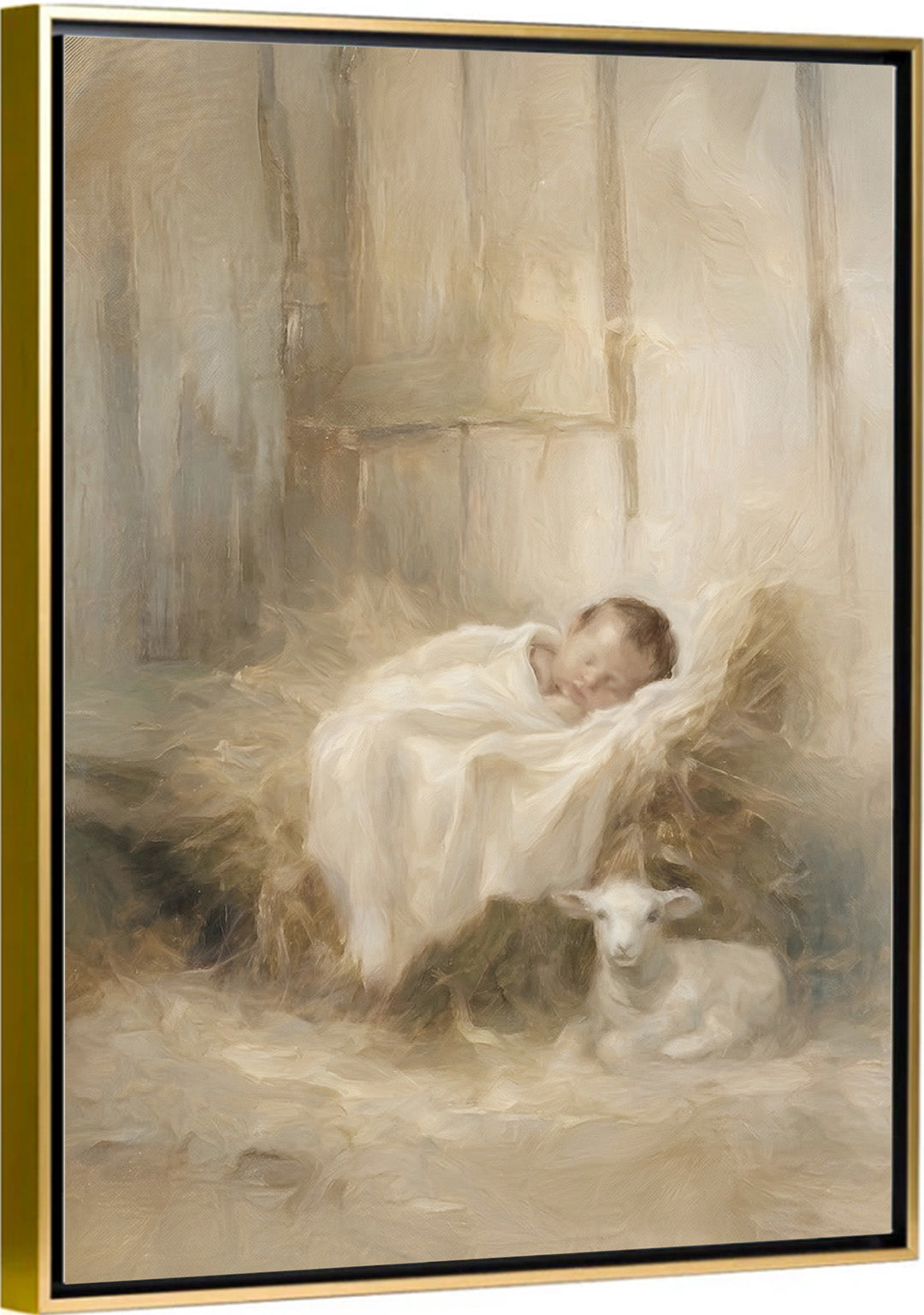 Away In a Manger - Canvas
