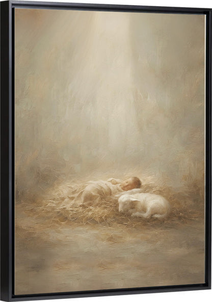 Baby Jesus - Canvas