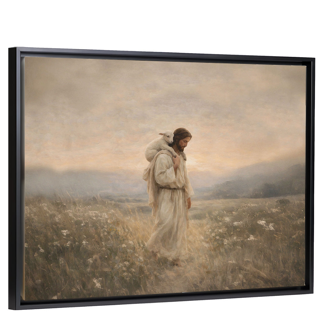 Carried Home - Black Framed Canvas