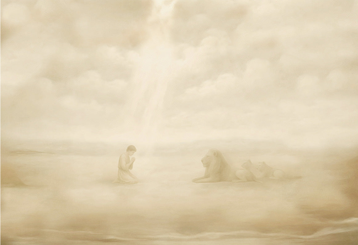 Daniel and the Lions Den Horizontal