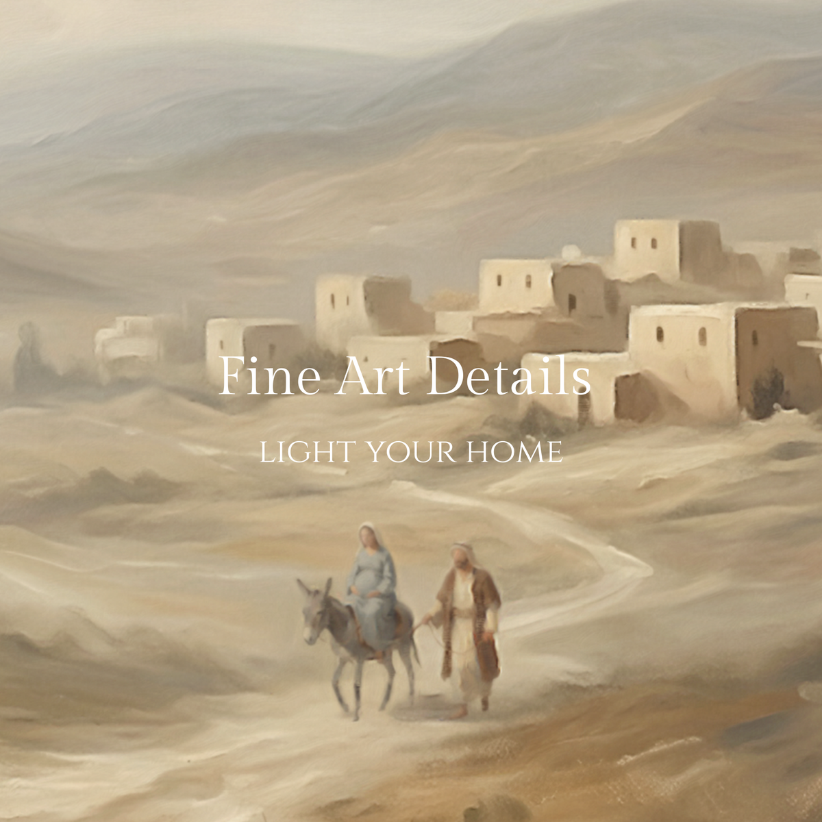 Road to Bethlehem - Canvas