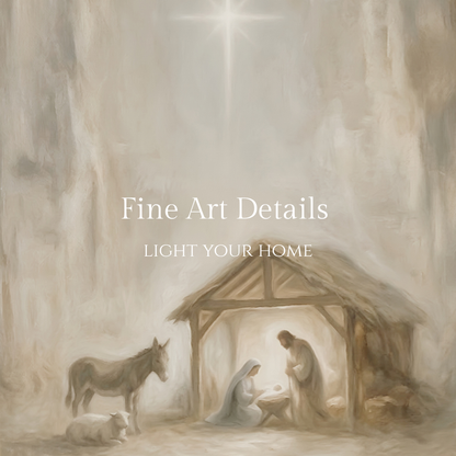 At The Manger | Edition 2 - Canvas