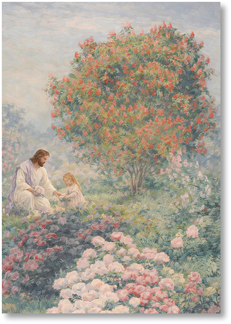 Glimpse Of Heaven - Vertical Print