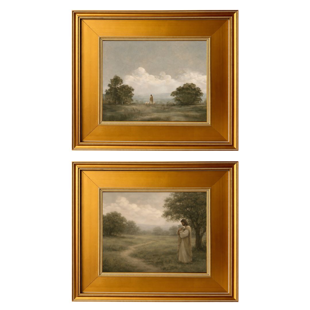 Set of 2 Framed Prints | Still With You & Tender Care