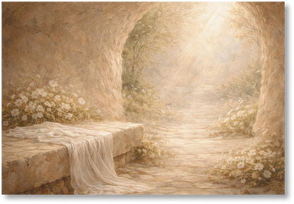 He Lives - Horizontal Print