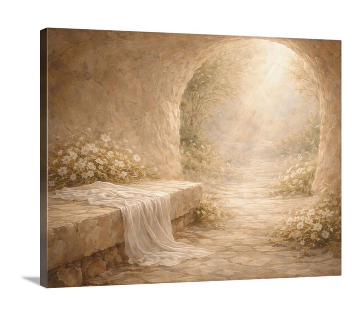 He Lives - Horizontal Canvas