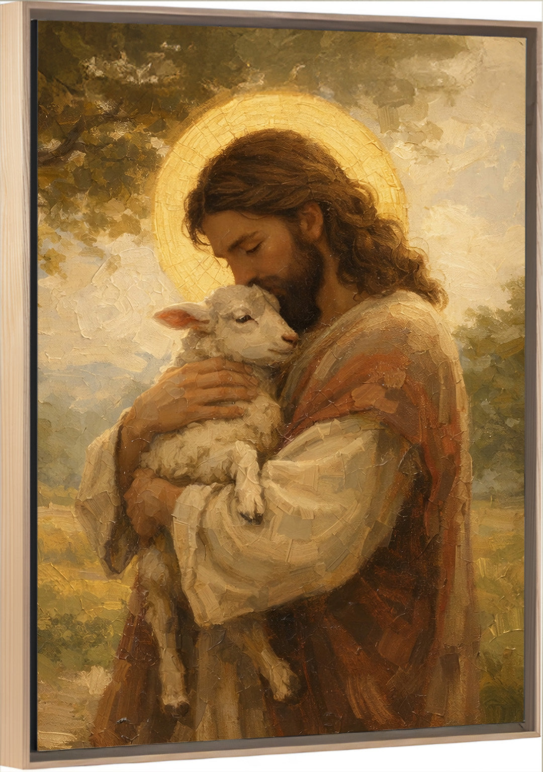 Held In Glory - Framed Canvas