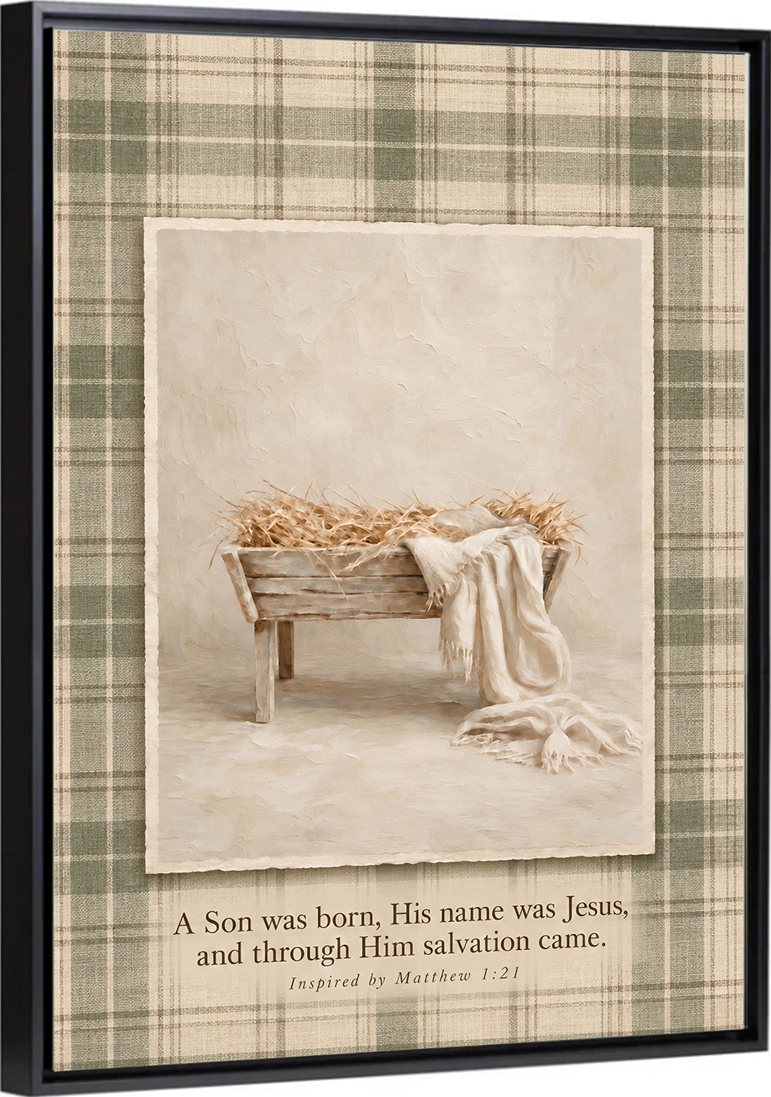 His Name Was Jesus - Canvas