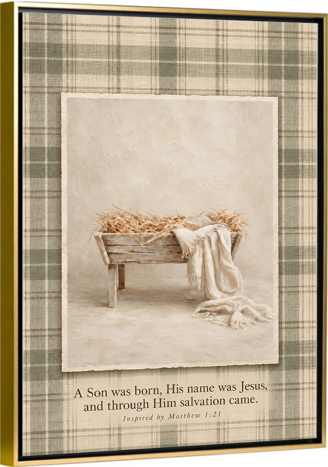 His Name Was Jesus - Canvas