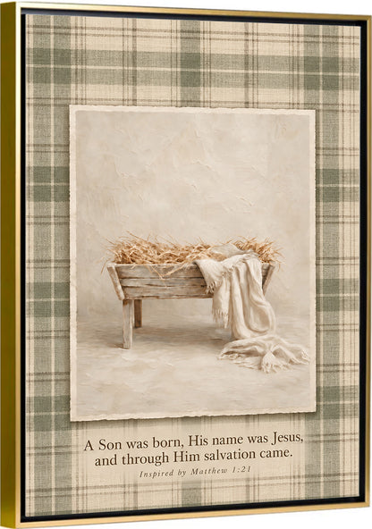 His Name Was Jesus - Canvas