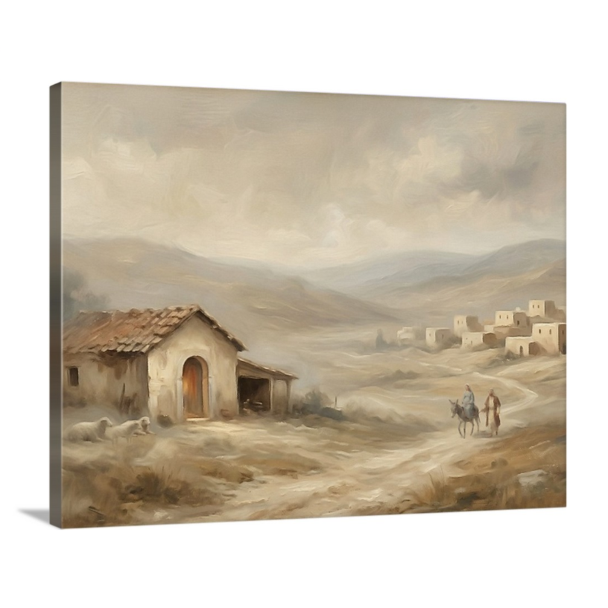 Road to Bethlehem - Canvas