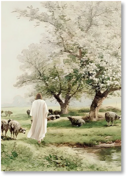 Gentle Shepherd - Canvas