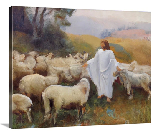 The Good Shepherd - Canvas
