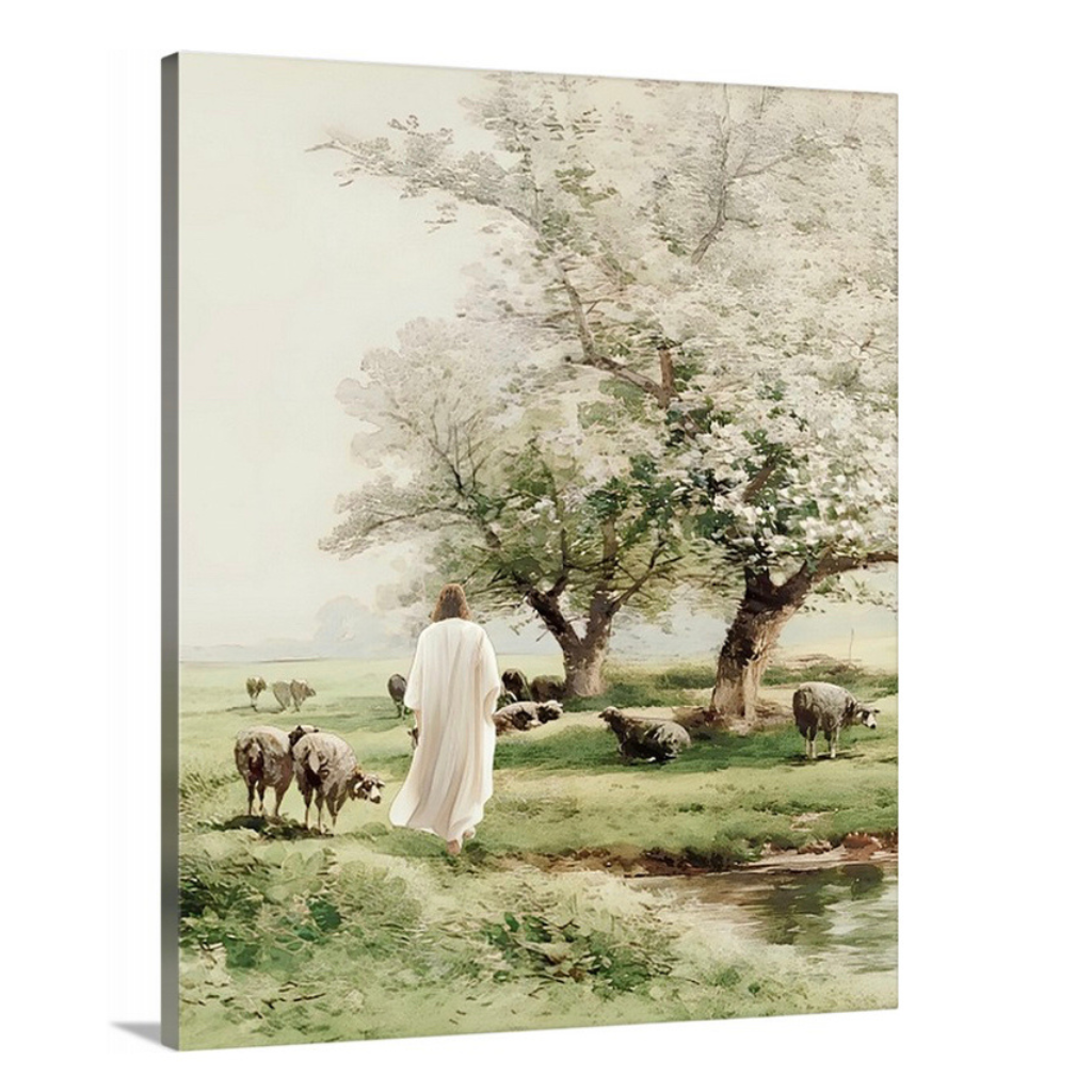 Gentle Shepherd - Canvas