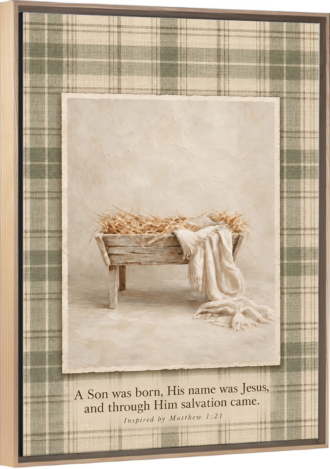 His Name Was Jesus - Canvas