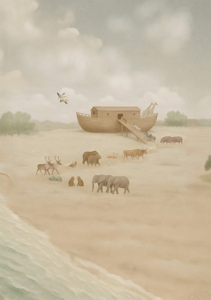 Noah's Ark Horizontal Print