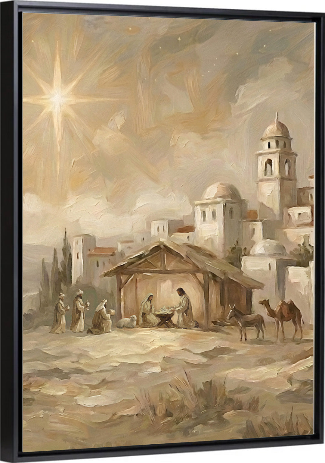 O Little Town of Bethlehem - Canvas