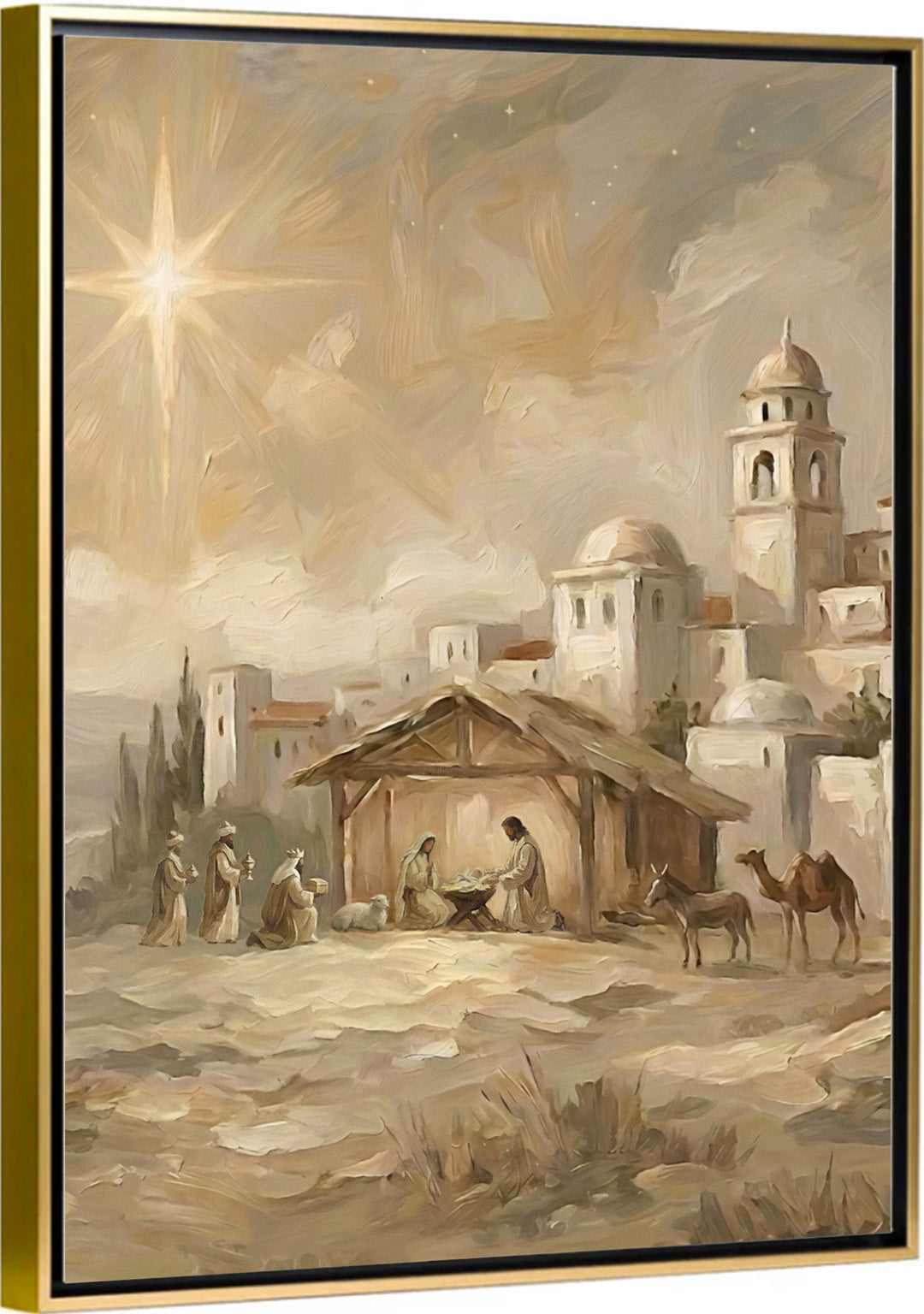 O Little Town of Bethlehem - Canvas