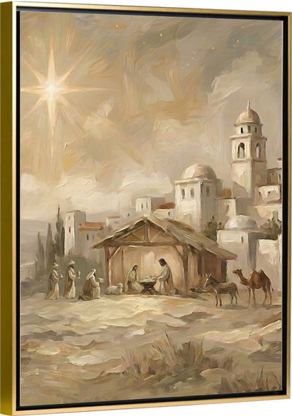 O Little Town of Bethlehem - Canvas