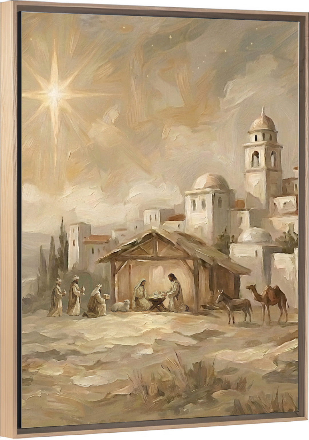 O Little Town of Bethlehem - Canvas