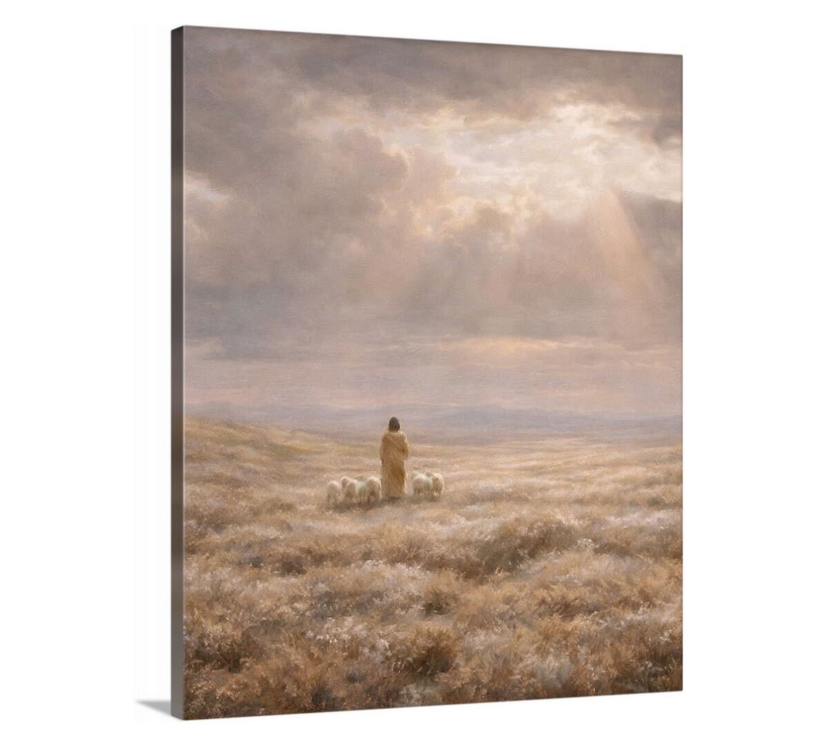 Open Heavens - Vertical Canvas 