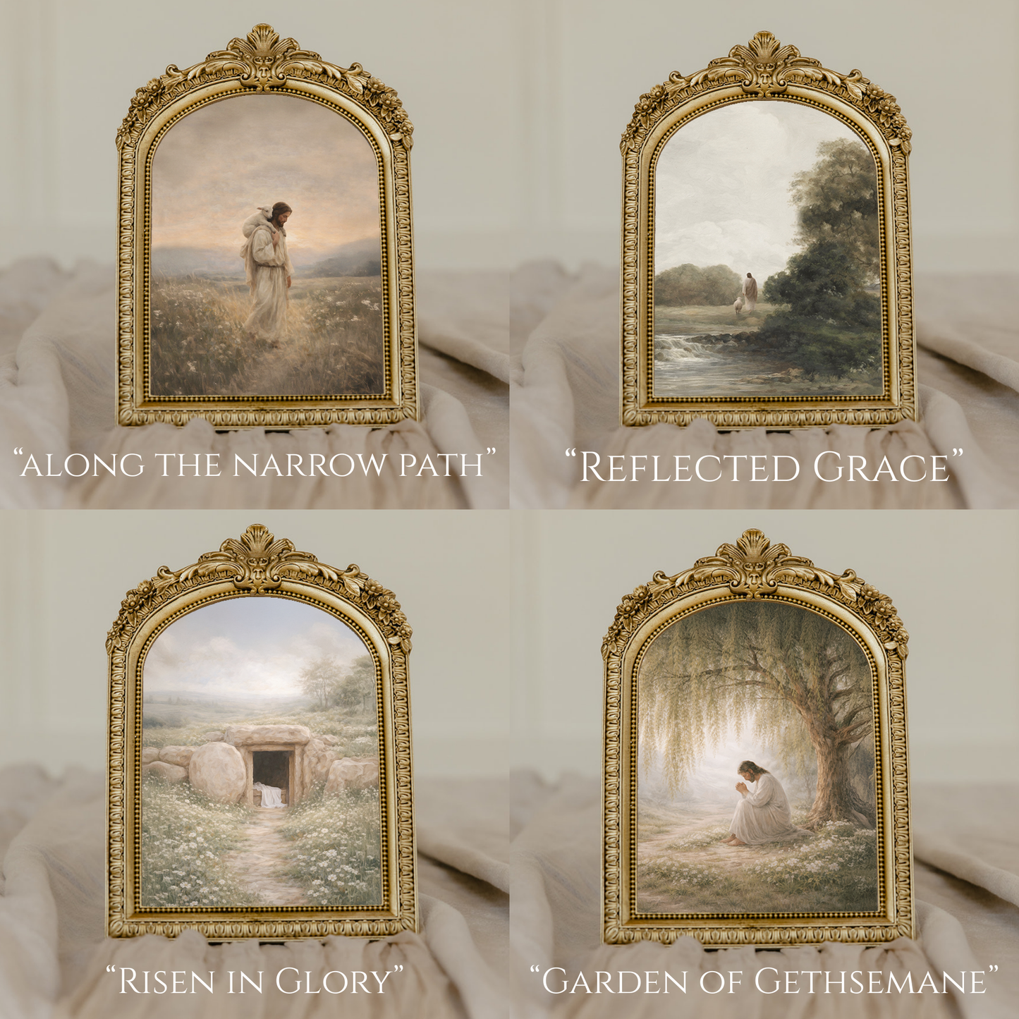 Ornate Vintage Gold Frame - 6x7.5