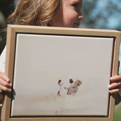 Better Together/Brunette Girl - Canvas
