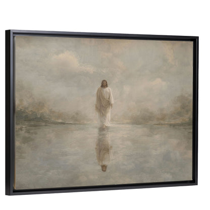 Reflected Glory - Black Framed Canvas