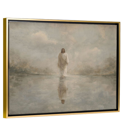 Reflected Glory - Gold Framed Canvas
