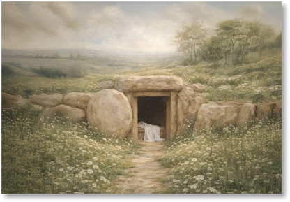 Risen in Glory - Horizontal Print