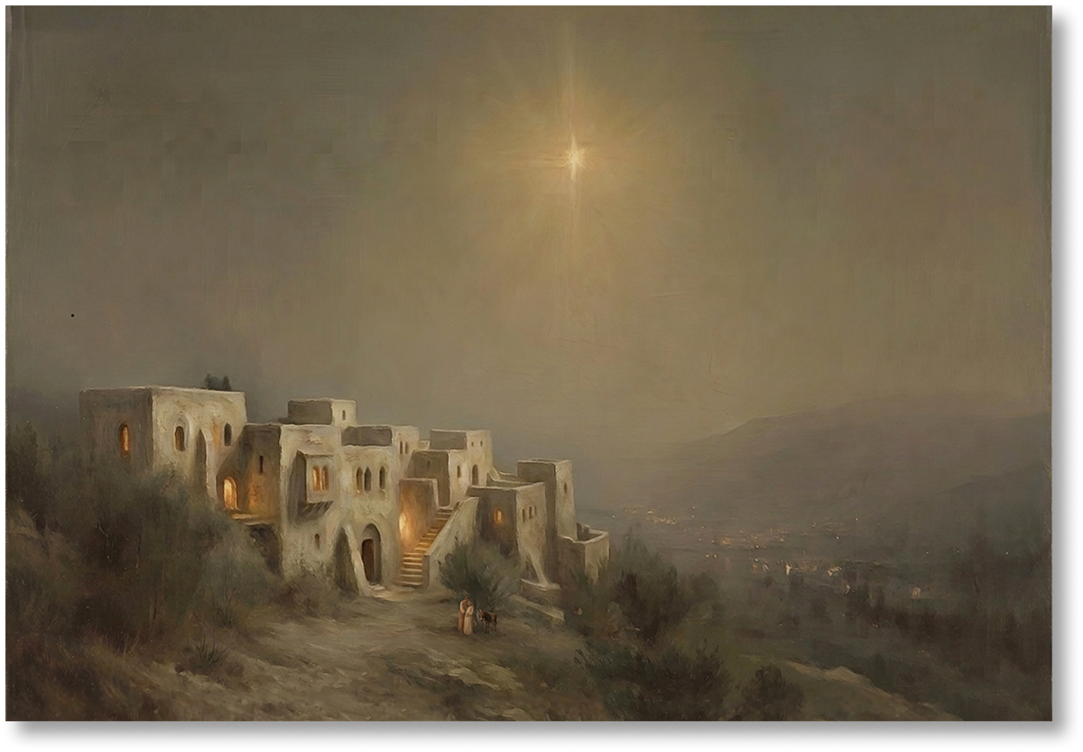 Star Over Bethlehem - Print