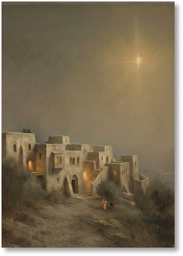 Star Over Bethlehem - Print