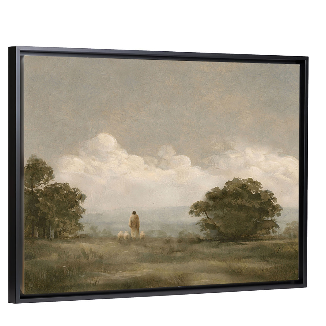 Still With You - Black Framed Canvas