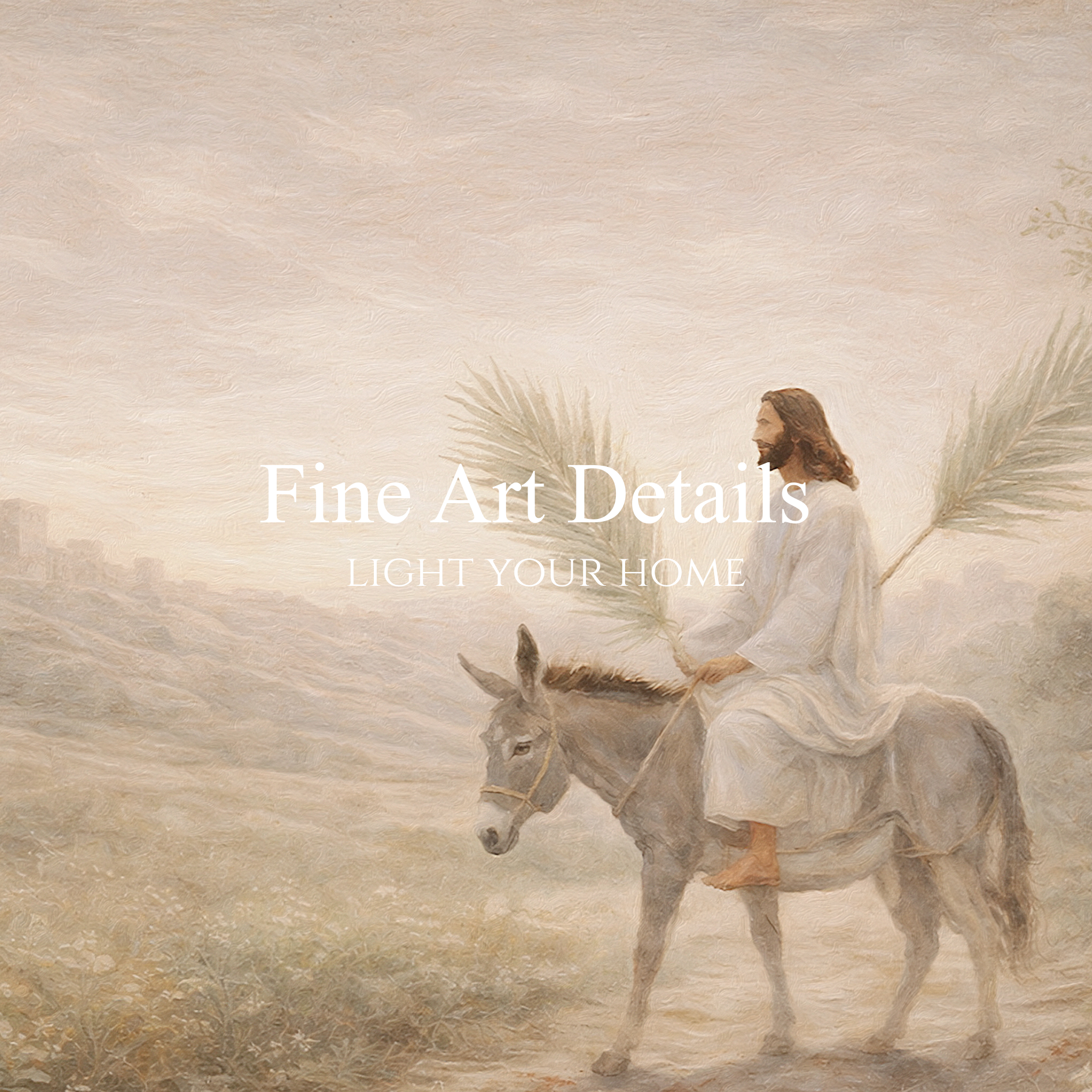 The Humble King - Fine Art Details